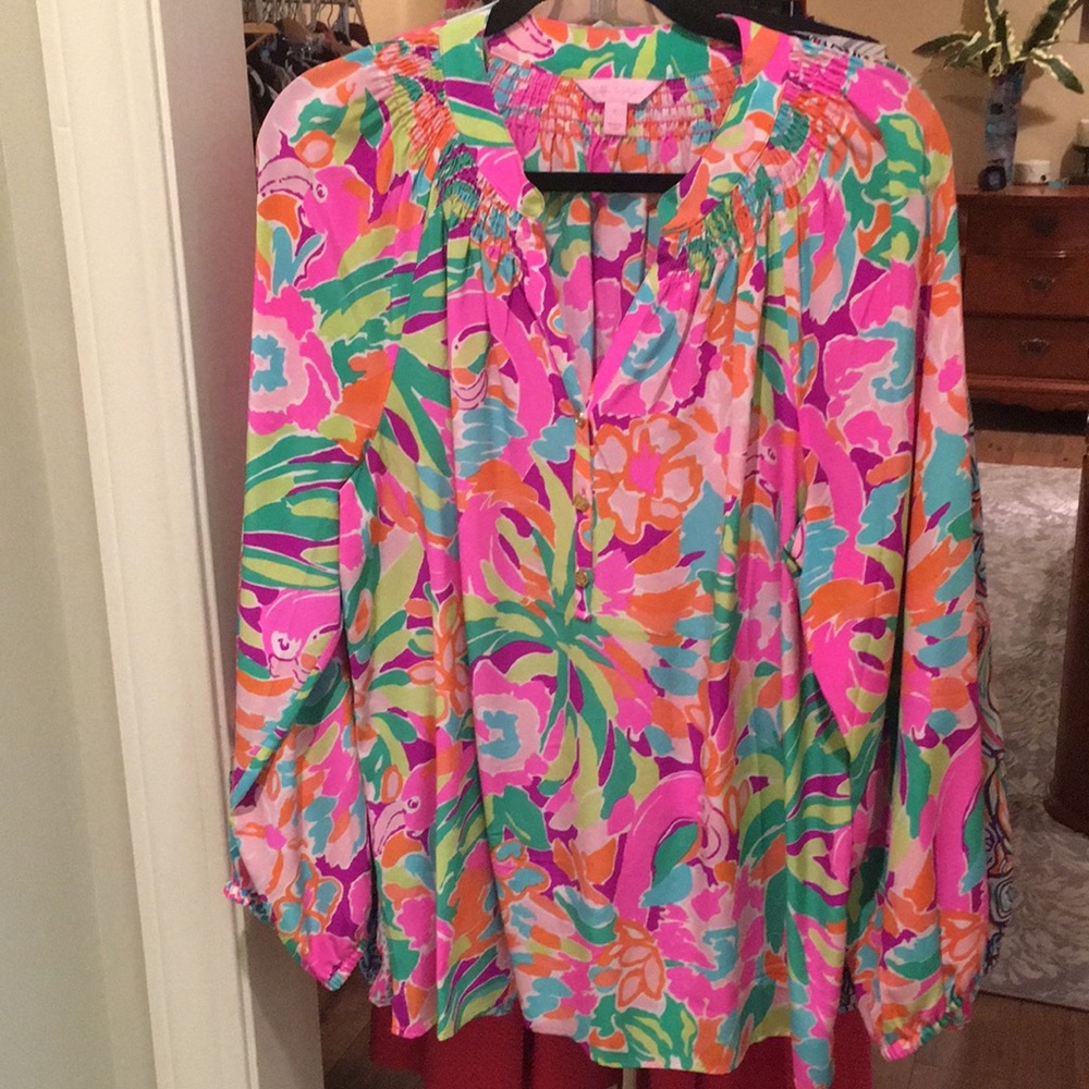 Lilly Pulitzer LARGE euc Elsa